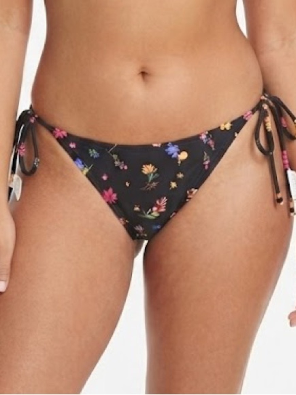 Salt + Cove Floral Bikini Bottom Swim Bottoms - Size L - Tropical Print NWT
